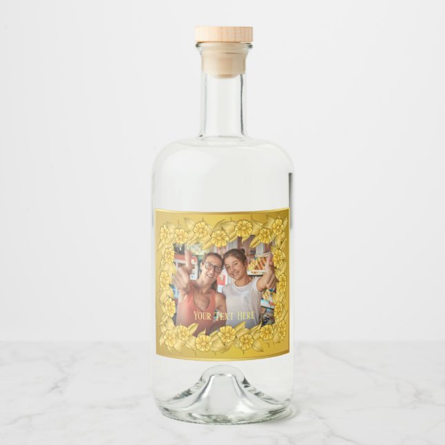 Etiqueta de licor (Anverso)