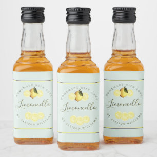 Etiqueta de Limoncello casera personalizado