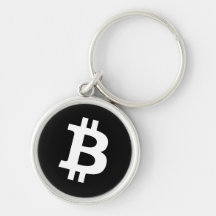 Etiqueta de llavero de Bitcoin