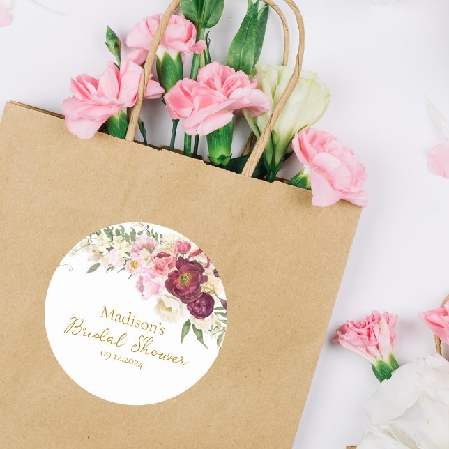 Etiqueta de Lloral Abrazo Bodas Ducha Nupcial (Subido por el creador)