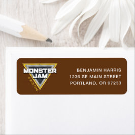 Etiqueta de logotipo de Monster Jam