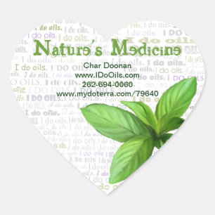 Etiqueta de los aceites de la hierbabuena "hago"