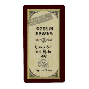 Etiqueta de los cerebros de Goblin