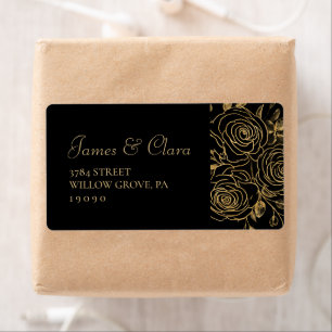 Etiqueta de los floros GILDED