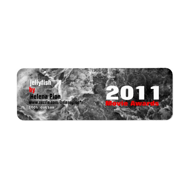 Etiqueta de los premios MTV Movie Awards (Frente)