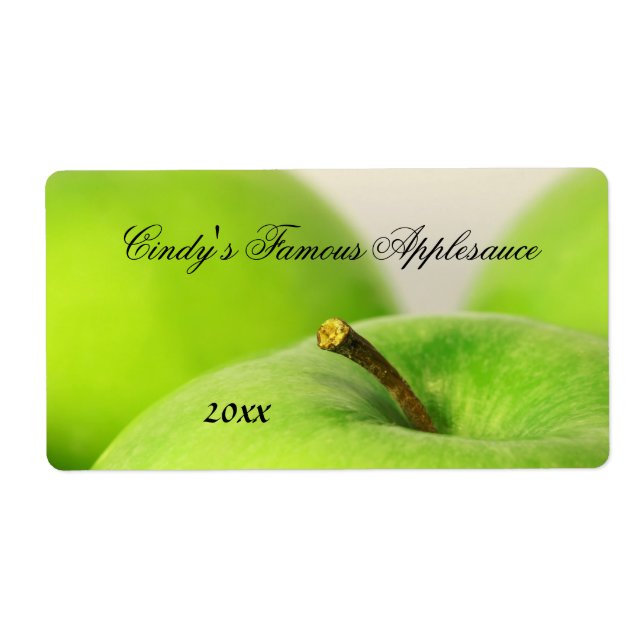 Etiqueta de mantenimiento de Apple (Frente)