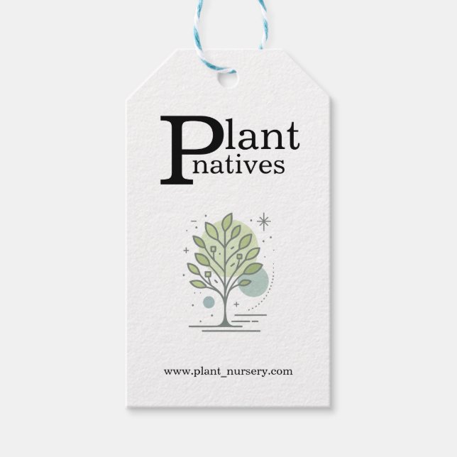 Etiqueta de marca personalizada Greenleaf Nursery (Anverso)