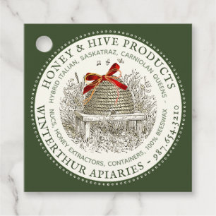 Etiqueta de marketing de vacaciones para nucos, re