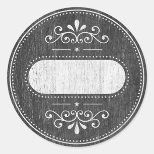 Etiqueta de Mason Jar - serie de pizarras