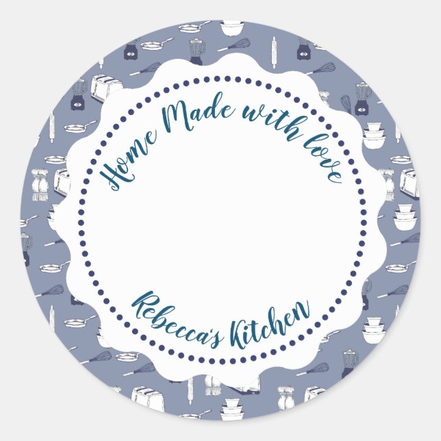 Etiqueta de mermelada | Mason Jar casero (Anverso)