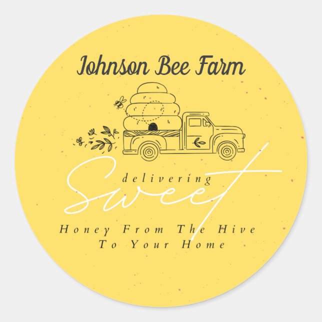 Etiqueta de miel (Anverso)