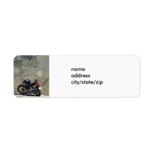 ETIQUETA DE MOTOCICLETA / GRAFFITIS