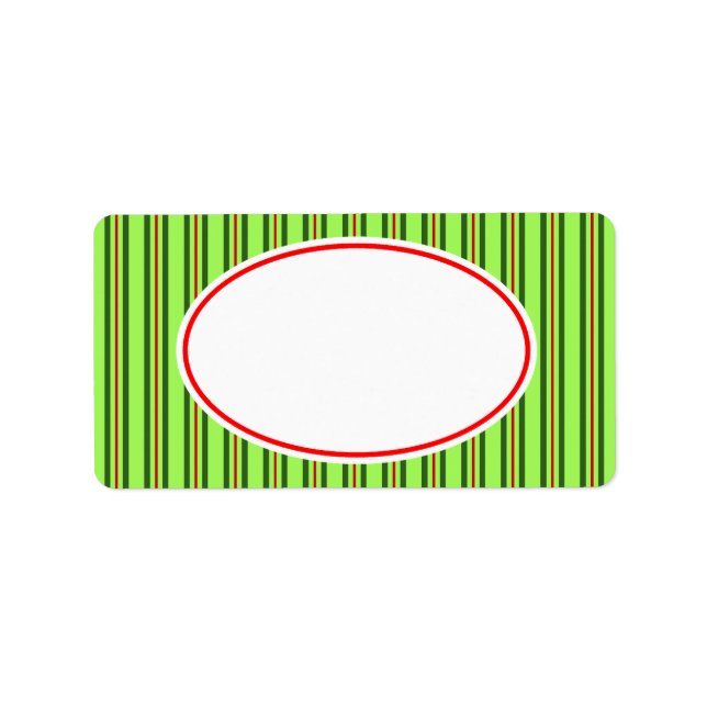 Etiqueta de Navidad (Frente)