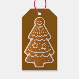Etiqueta de Navidad Alien 1
