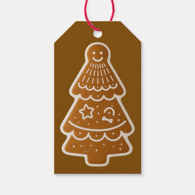 Etiqueta de Navidad Alien 1 (Anverso)