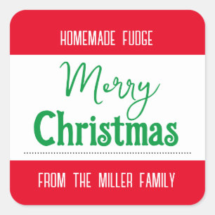 Etiqueta de Navidad personalizable HM001_22sqv3
