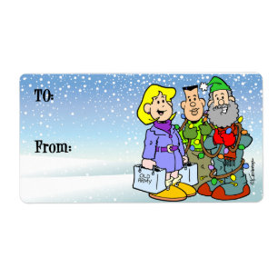 Etiqueta de navidades