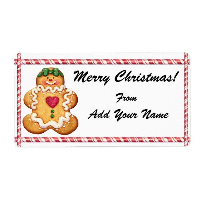 Etiqueta de navidades - SRF (Frente)