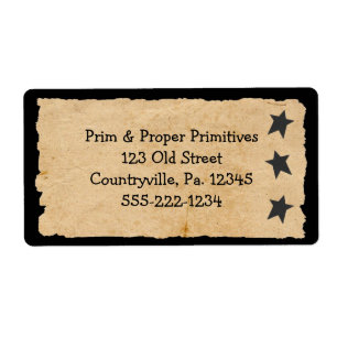 Etiqueta de negocio principal de Black Stars