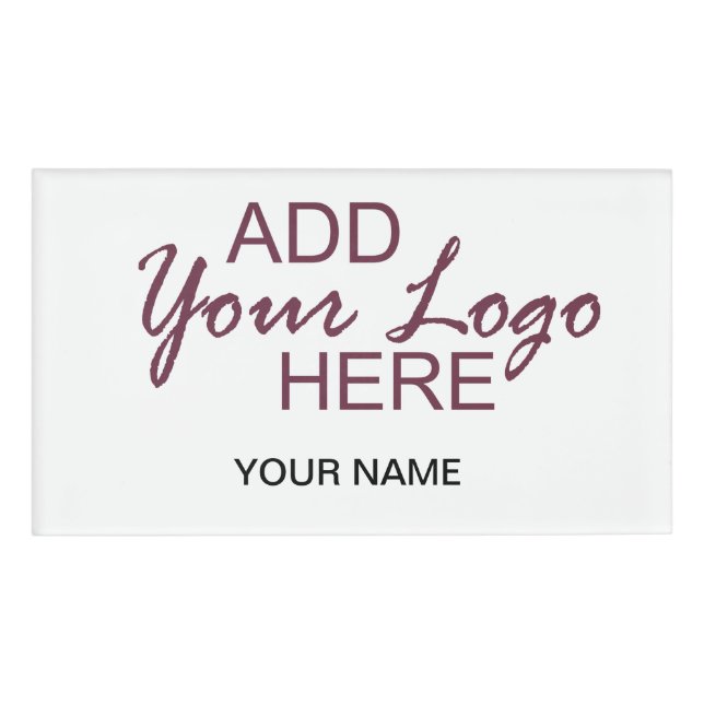 Etiqueta de nombre acrílico (Anverso)