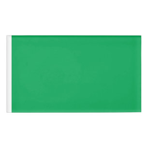 Etiqueta De Nombre Asombroso fondo verde con diseño de borde blanco