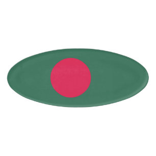 Etiqueta De Nombre Bandera de Bangladesh