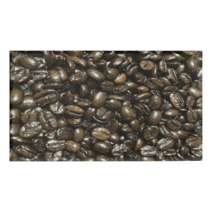 Etiqueta De Nombre Café frijol