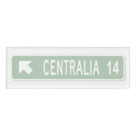 Etiqueta De Nombre Centralia PA
