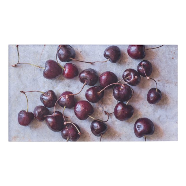 Etiqueta De Nombre Cerezas (Anverso)