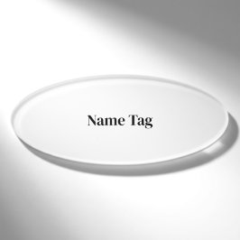 Etiqueta De Nombre Crea el tuyo - Firma
