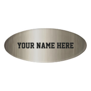 Etiqueta De Nombre CREA-TU-PROPIO diseño personalizado de carga DIY P