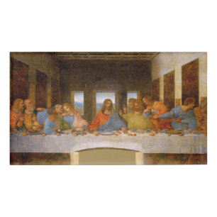 Etiqueta De Nombre Da Vinci Último Bella Artes de la Cena
