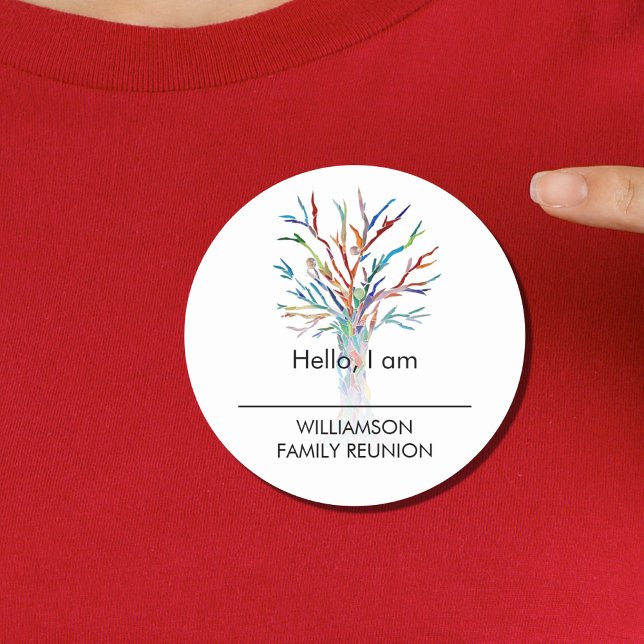 Etiqueta de nombre de árbol familiar de la unión f (Subido por el creador)