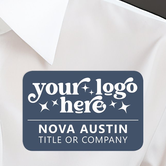 Etiqueta de nombre de empresa de Personalizado gra (Subido por el creador)