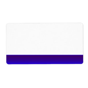 Etiqueta de nombre de fiesta azul