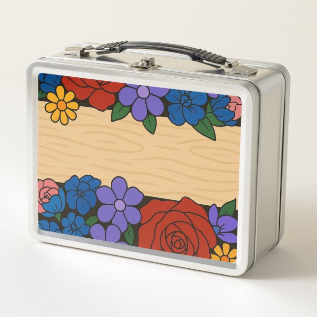 Etiqueta de nombre de flor (Anverso)