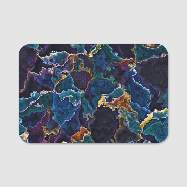 Etiqueta de nombre de inclinación de aceite (Anverso)