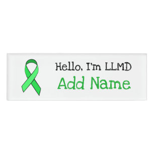 Etiqueta de nombre de médico personalizado Hola, s