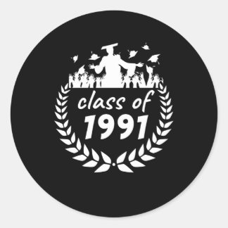 Etiqueta de nombre de reunión de clase de 1991 35ª
