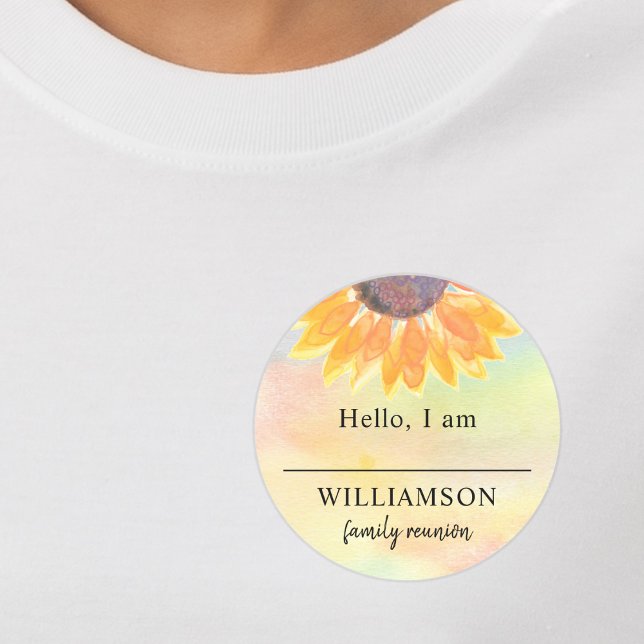 Etiqueta de nombre de reunión familiar (Subido por el creador)