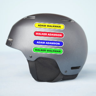 Etiqueta de nombre del Gorra duro del personalizad