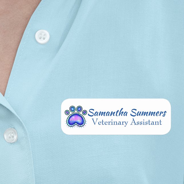 Etiqueta de nombre del usuario veterinario veterin (Subido por el creador)