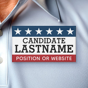 Etiqueta De Nombre Engranaje de campaña de personalizado con nombre