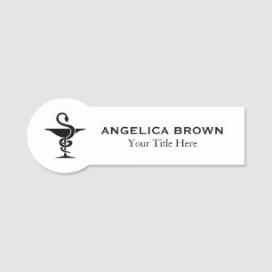 Etiqueta de nombre farmacéutico