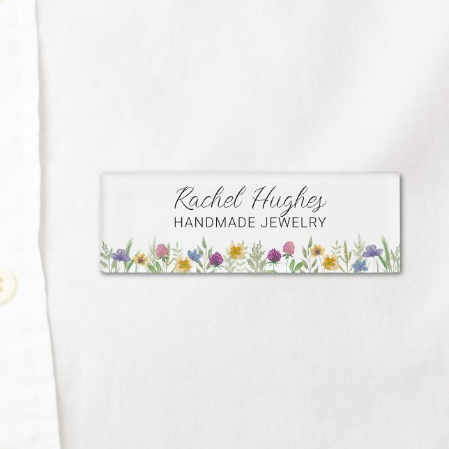 Etiqueta de nombre floral para joyero (Subido por el creador)
