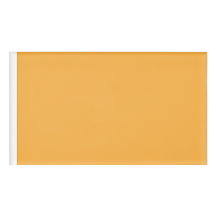 Etiqueta De Nombre fondo amarillo con borde negro