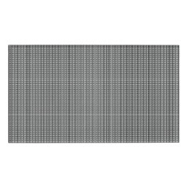 Etiqueta De Nombre fondo blanco y negro con muchos puntos