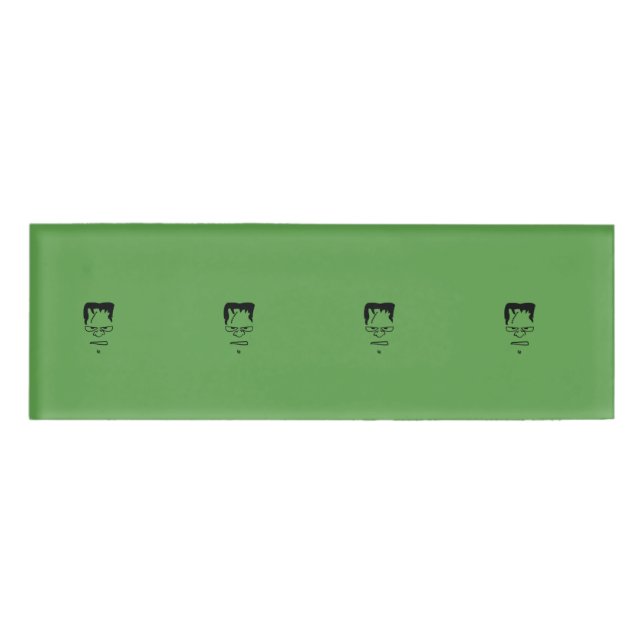 Etiqueta de nombre Frankenstein (Anverso)