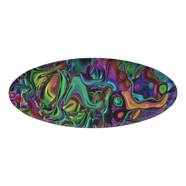 Etiqueta De Nombre Fundición del cerebro (Anverso)