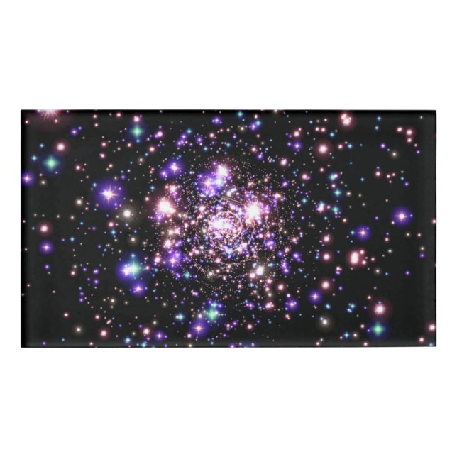 Etiqueta De Nombre Galaxia espumosa (Anverso)